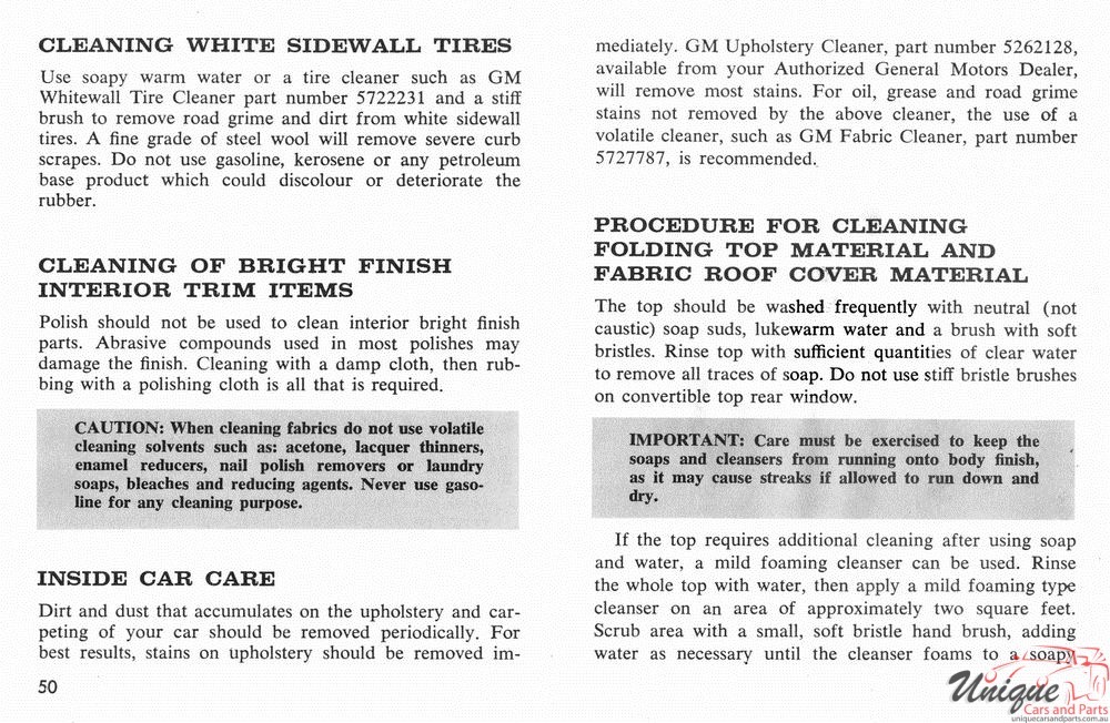 1966 Pontiac Canadian Owners Manual Page 8